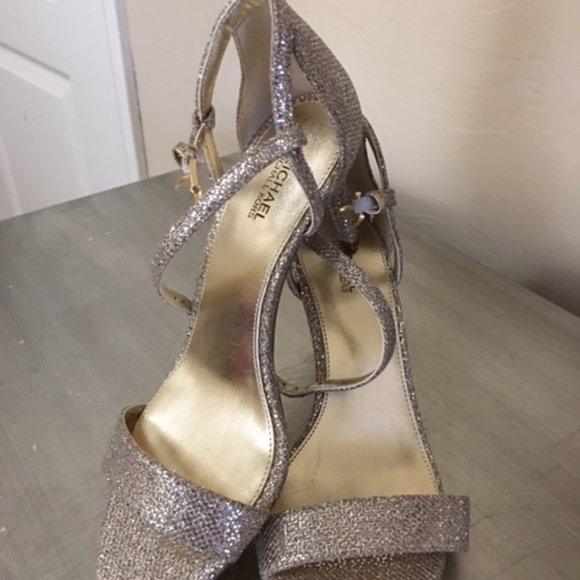 Never been worn Michael Kors evening shoes!!
